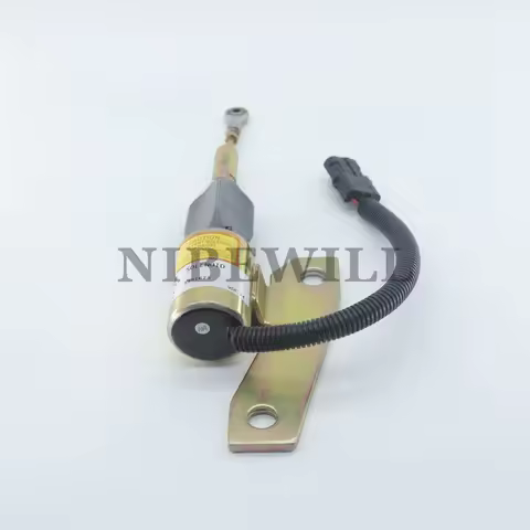 Engine accessories for Hyundai R220-5 6BT 5.9L engine shut-off solenoid valve 3991625 24V