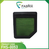 FABRIX กรองอากาศรถยนต์ Honda ( Civic FD FR-V Elemen ) FHS-0053-G2