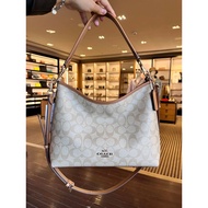 Coach All-Match Leather Goods Elegant Bag Style One-Shoulder Diagonal Portable Stray Bag Fashion All