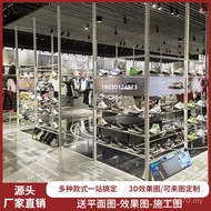 Clothing Store Shoe Rack nike Props Shelf Double-Sided Shoe Store Display Rack nike Sports Display R