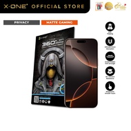 X.One 360 Privacy & Anti Shock Screen Protector For iPhone 17/16 Series - Matte