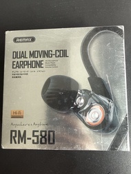 REMAX RM-580 Dual Moving-Coil Hi-Fi Earphones