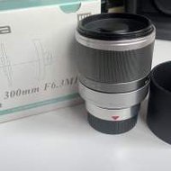 Tokina 300/6.3 反射鏡/波波鏡，已改Nikon AI/Leica m mount