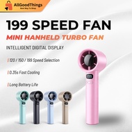 【 120-150-199 Speed 】 Portable USB Mini Fan kipas mini kipas tangan Mini Fan Rechargeable Handheld F