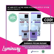 SERUM SCARLETT WHITENING ACNE SERUM & BRIGHTLY EVER AFTER SERUM SCARLET SKINCARE SERUM WAJAH PERAWAT