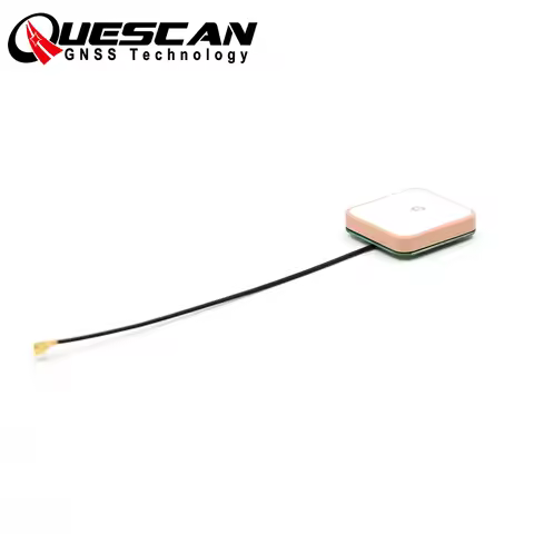 QUESCAN 28dB 1575.42MHz IPX GPS GNSS Antenna IPEX for GPS Module Active internal GPS GLONASS Galileo