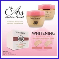 ◭ ¤ Andrea Secret AN023 Sheep Placenta Whitening Foundation Cream Available in Natural &amp; Ivory Whit