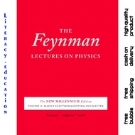 THE FEYNMAN LECTURES ON PHYSIC VOL II MAINLY ELECTROMAGNETISM AND MATTER FEYNMAN - LEIGHTON - SANDS