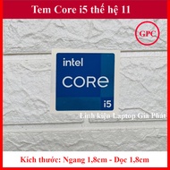 Core i5 Generation 11 (11th Gen) Stamp Replaces Computer Stamp