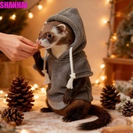 SHANHAI Ferret Pullover, Thick Fleece Cozy Ferret Hoodie, Lizard Jacket Elastic Stylish Drawstring S