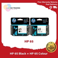 [ORIGINAL] HP 65 Black / HP 65 Color Ink Cartridge  black & Colour ink cartridge/ HP65