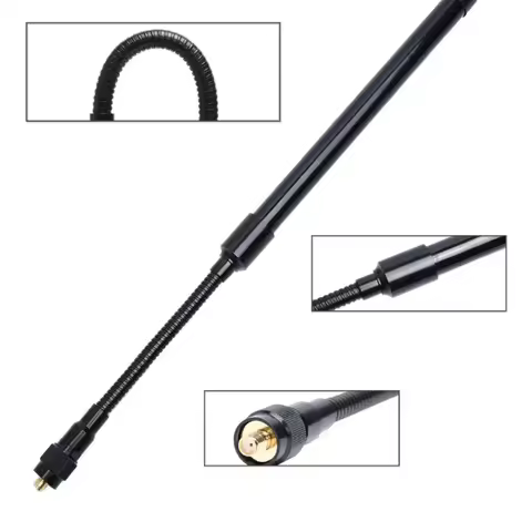AR-148 Gooseneck 144/430MHz SMA-Female for Kenwood BAOFENG UV-5R UV-82 UV-5R BF-888S Walkie Talkie R