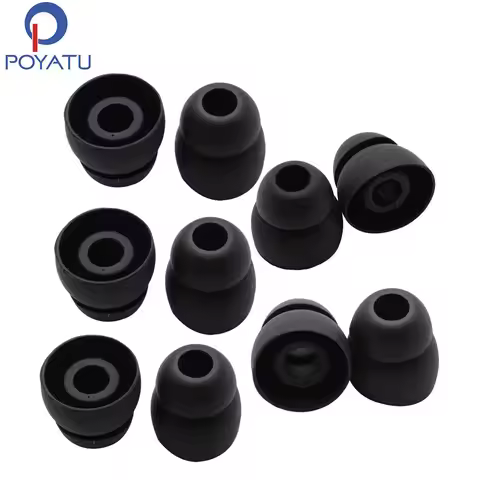 POYATU Replacement Silicone Ear Tips Buds For Powerbeats 2 Wireless Powerbeats3 Headset Sport Headph