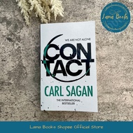 Lama Books: Fiction | Carl Sagan: Contact, Science Fiction Book Fantasy Novel Book in English, Secon