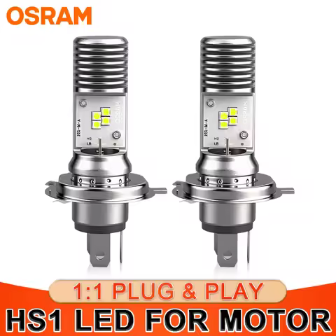 OSRAM HS1 LED Headlight Bulb Super Bright 12V Car Running Lamp 6000K 6W High Low Beam IP68 Waterproo