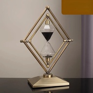 [Toronto2]  Luxury Hourglass Timer 30 Minutes Luxury Modern Geometric Hourglass Timer Ornament | Off