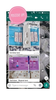 🔥HOT SALES🔥HCG pregnancy test cassette kit HCG set kit ujian kehamilan