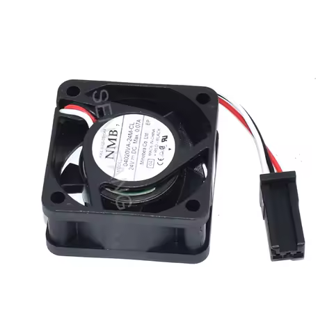 Original For NMB 04020VA-24M-CL 24V 0.07A 4020 4CM 40*40*20mm Three Wires Square Cooling Fan