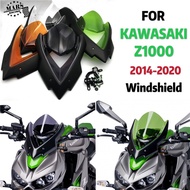 Motorcycle Sports Carbon Fiber Windscreen Viser Visor Windshield Wind Deflector For KAWASAKI Z1000 Z