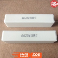 R CHALK 20 WATT 10 OHM RESISTOR AA20W10RJ Minimum Buy 2 Pcs