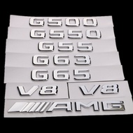 ป้ายรถ Mercedes-Benz G-Class G500 G550 G55 G63 G65 AMG แผ่นดิสก์ตกแต่งด้านข้าง ป้ายด้านข้าง ป้ายด้าน