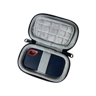 Fashion Hard Shell Carrying Bag Storage Box for Sandisk E60 E61 E30 E80 E81 PSSD Solid State Drive P