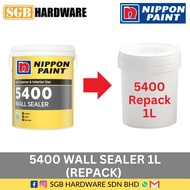 NIPPON 5400 UNDERCOAT PRIMER SEALER 1L / CAT UNDERCOAT DINDING RUMAH 5400 PACK SENDIRI 1L/ 3200 INTE