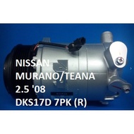 🔥READY STOCK 🔥NISSAN MURANO/TEANA 2.5 '08 DKS17D 7PK (R) COMPRESOR