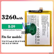 B-D9 For Vivo V9 V9 Youth Y85 V96GB 1851 Z1 V1801A0 Battery