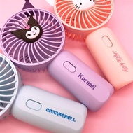Kuromi Melody Handheld Electric Fan Portable Mini Fan Kids Gift