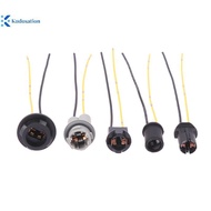 Kudosation 2PCS T10 T13 T15 Soft Bulb Holder Adapters Cable LED Bulb Connector Soet Wedge Base Light