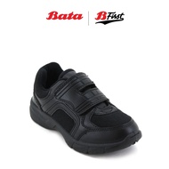 BATA B-FIRST Kasut Sekolah Hitam Sekolah Rendah PVC+CANVAS | BATA B-FIRST Primary Black School Shoes 489-6422