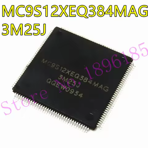 1PCS MC9S12XEQ384MAG 3M25J QFP144 MC9S12XEQ384 Car ic For BMNW footstep space module vulnerable CPU