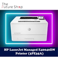 HP LaserJet Managed E40040dn Mono Laser Printer (3PZ35A) - Print Only/Up to 40ppm/Come with toner