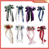 [Lovoski2] Aisle Chair Backrest with Floral Pattern, Wedding Aisle Decoration for Party Decoration