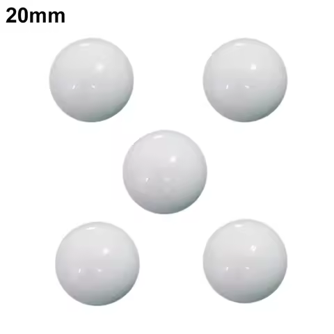 33WD 5pcs Russian Roulette Ball Casino Roulette Game Replacement Ball Acrylic White Ball 12/14/16/18