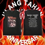 COD kAOS Baju Vest Wings Double Trouble Album Rock Band Graphic Printed Tee Adult Cotton Wings Rock 