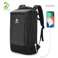 [TUYI Men Bags]OZUKO men Business Laptop Backpack 15.6" anti theft casual Bag with USB charger