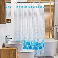 Xinxuan Bathroom curtain, shower curtain, bathroom curtain, shower partition, toilet perforated door curtain, hanging curtain