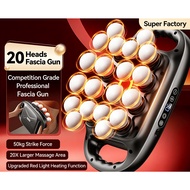 20 Heads Massage Gun Deep Tissue Muscle Massager, 16 Heads Percussion Massage Gun for Athletes, Hand