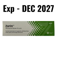 Zarin Cream 15g Antifungal Cream Effective for Ringworm White Spot and Athletes Foot Fungus Cream