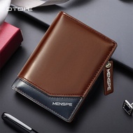OTOHE กระเป๋าเงินผู้ชายที่ใส่บัตร RFID กันขโมยป้องกันการ์ดความปลอดภัยกระเป๋าสตางค์ใส่เหรียญที่ใส่บัต