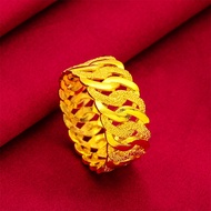 Cincin Coco Pasir 6mm Emas 916 /916 Gold Fashion Ring Cincin Belah Rotan Coco Pasir