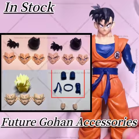 【In Stock】Dragon Ball Third Party SHF Future Gohan Modified Broken Arm/Head Sculpture Accessory Pack