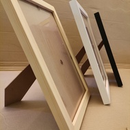 A4 , 5R STANDING WOODEN POSTER FRAME, FRAME GAMBAR, PHOTO FRAME BERDIRI