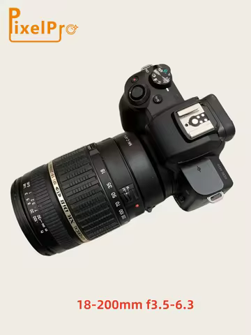 98% New Original For Tamron 18-200mm f/3.5-6.3 Macro A14 Zoom Autofocus Lens, For Canon EF Mount.