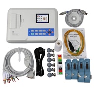 CONTEC ECG300G Digital 3 Channel 12 Leads ECG/EKG Machine Human or Veterinary Use Electrocardiograph