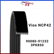 Toyota Fan Belt 3PK850 For Vios NCP42 (90080-91232)