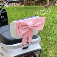 Electric Car Decoration Accessories Cute Rear Seat Bow Creative Battery Car Motorcycle Decoration Ta