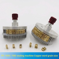 Rm FR-1,000 Type Sealing Machine Copper Grain 3.5 R Continuous Sealing Machine 980 Grain 5.5 R Grain